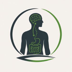 Gut-brain connection icon